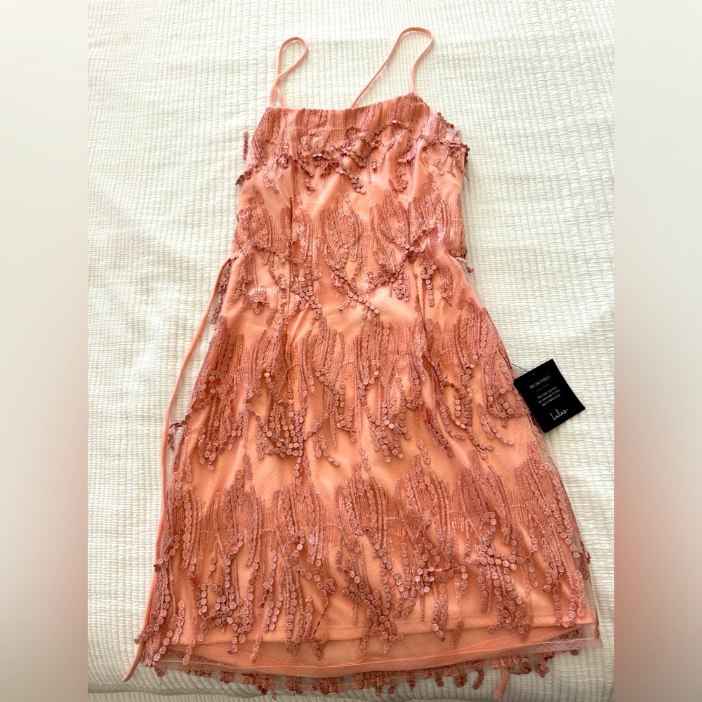 Tie back dress